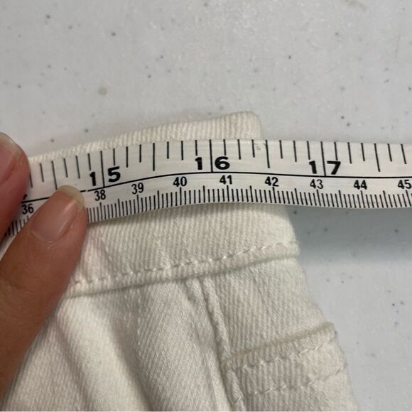 BLANKNYC WHITE THE GREAT JONES BUTTON FLY HIGH RISE SKINNY JEANS size 31 NEW! - Picture 7 of 11